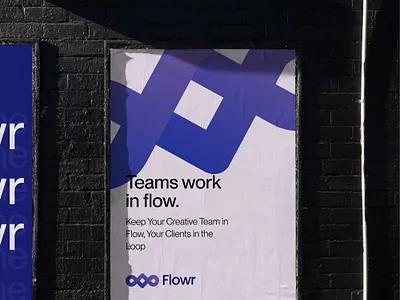 Flowr - Poster Design branding graphic design identity logo poster ui