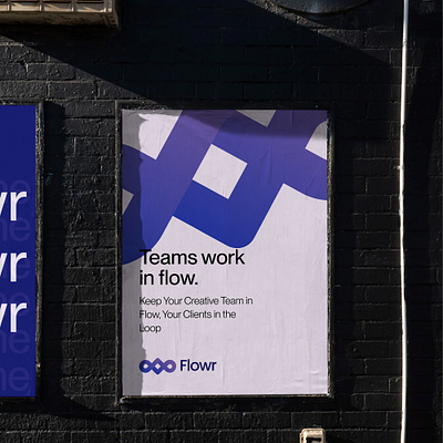 Flowr - Poster Design branding graphic design identity logo poster ui