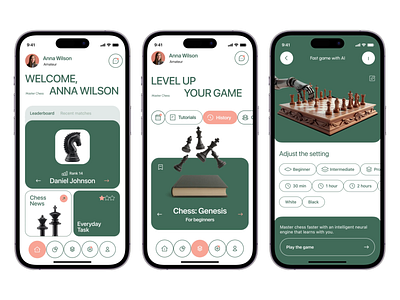 Master Chess - Mobile App Design animation app boardgame branding chess competition concept design illustration inspiration ios logo mobile mobileapp motion graphics ui ux web webdesign