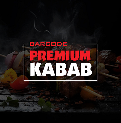Pemium Kabab Logo branding design graphic design illustration logo typography vector