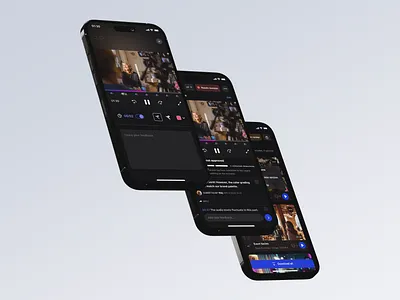 Content Manager App app clean design ios new ui ux visual design