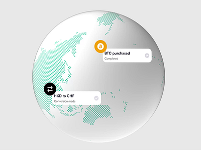 3D Animation for Seba Bank 3d 3d animation 3d art 3d design 3d tech animation globe saas visual website