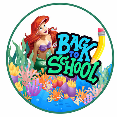 back to school design digital painting graphic design illustration photoshop print design separation color