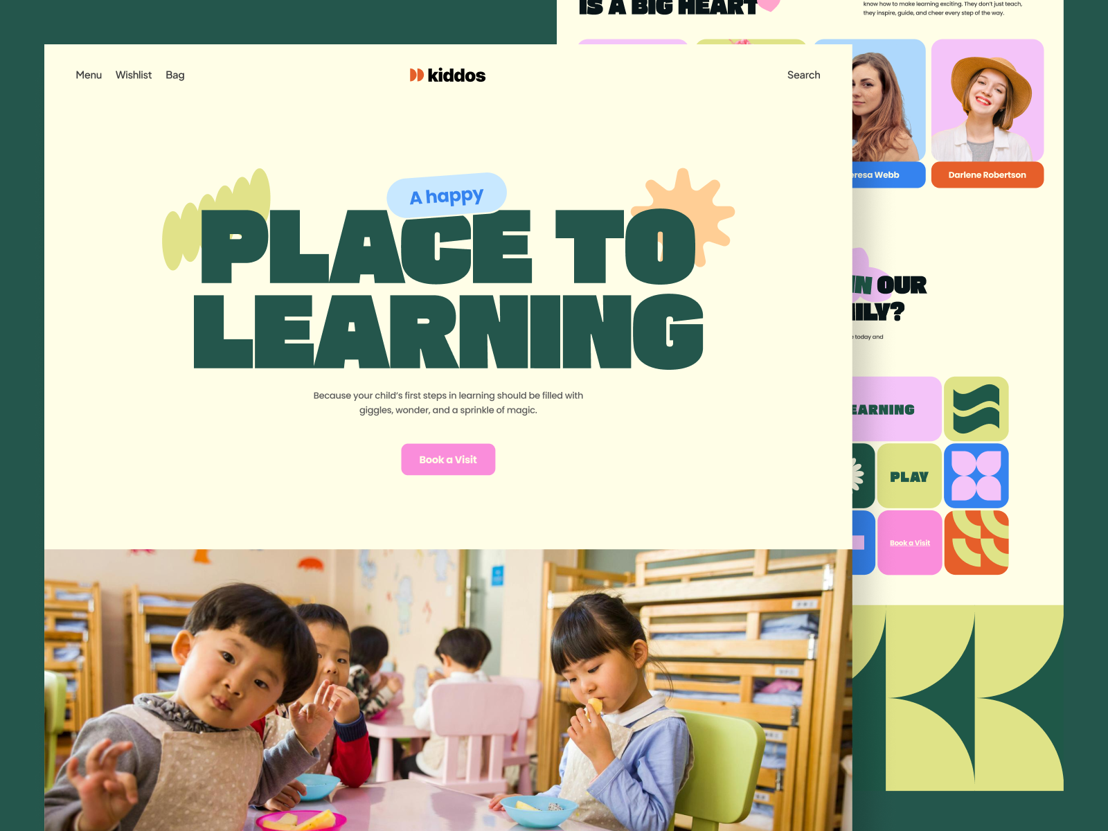 Example of Web Design, Html, Tailwind, Wordpress