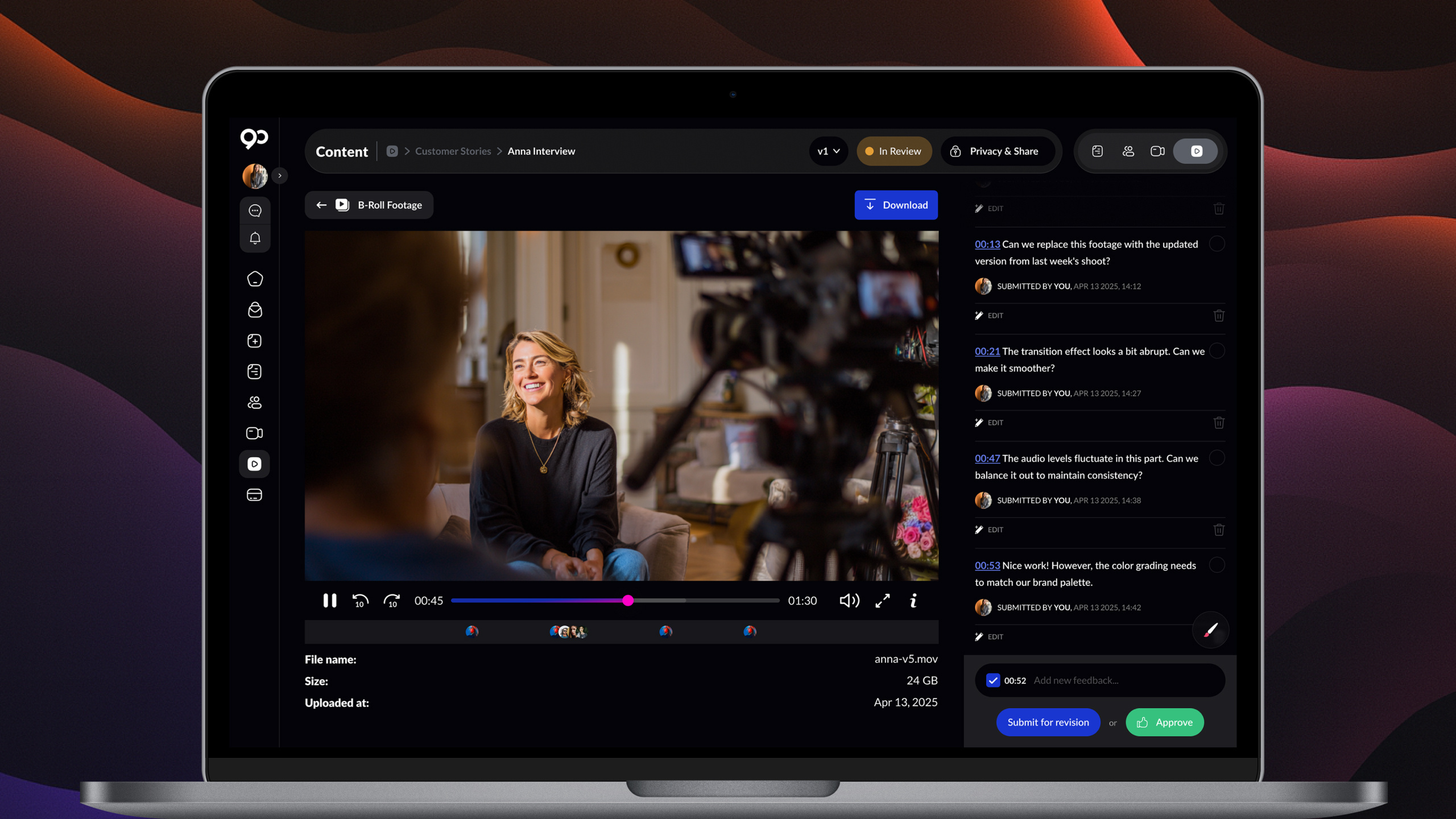Content Manager clean design new ui ux visual design
