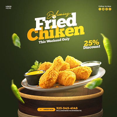 Food Social media Post Design banner banner facebook post banner food banner instagram post branding food graphic design indeatity social media motion graphics pizza burger fast food poster design restaurant advertising food social media
