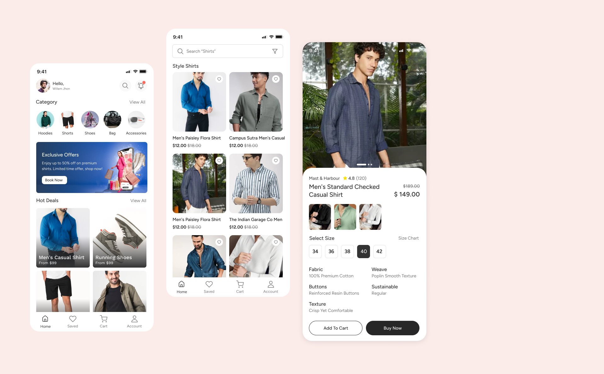 Premium E-Commerce Fashion App – Modern & Minimal UI/UX app branding design graphic design illustration logo typography ui ux vector
