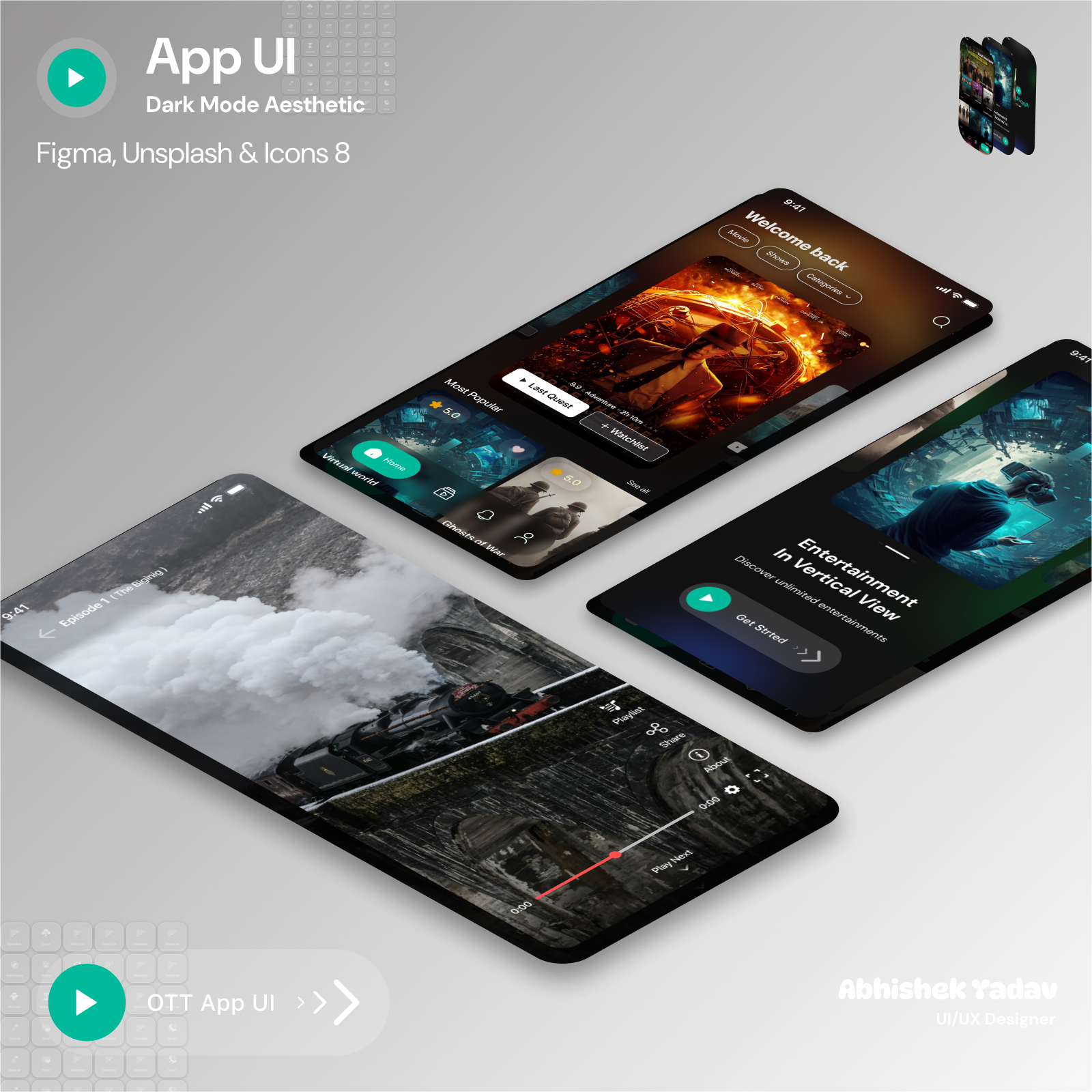 How UI/UX Shapes an OTT Experience app app ui case study ott uiux