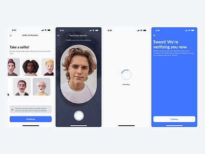 Unibrief - Selfie Verification UX/UI by Ahmed Hassan on Dribbble