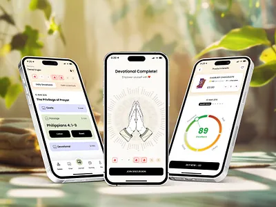 Christian App branding chistian app chistian meditation christian diary app figma mobile mobile app mobile app design mobile design pray app religion app ui ui ux ui ux design ux
