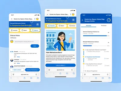 Redesign Sekolah.mu app redesign course app learning app learning mobile app mobile design web redesign