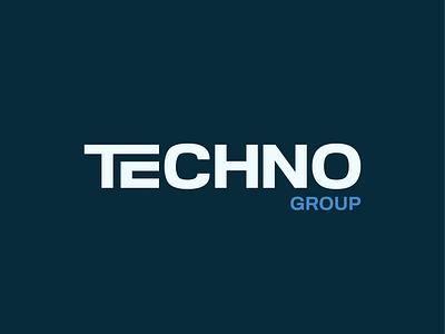 Techno Group | Logo Design typographylogo