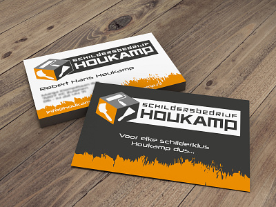 Concept Business card Houkamp design graphic design illustration logo typography vector