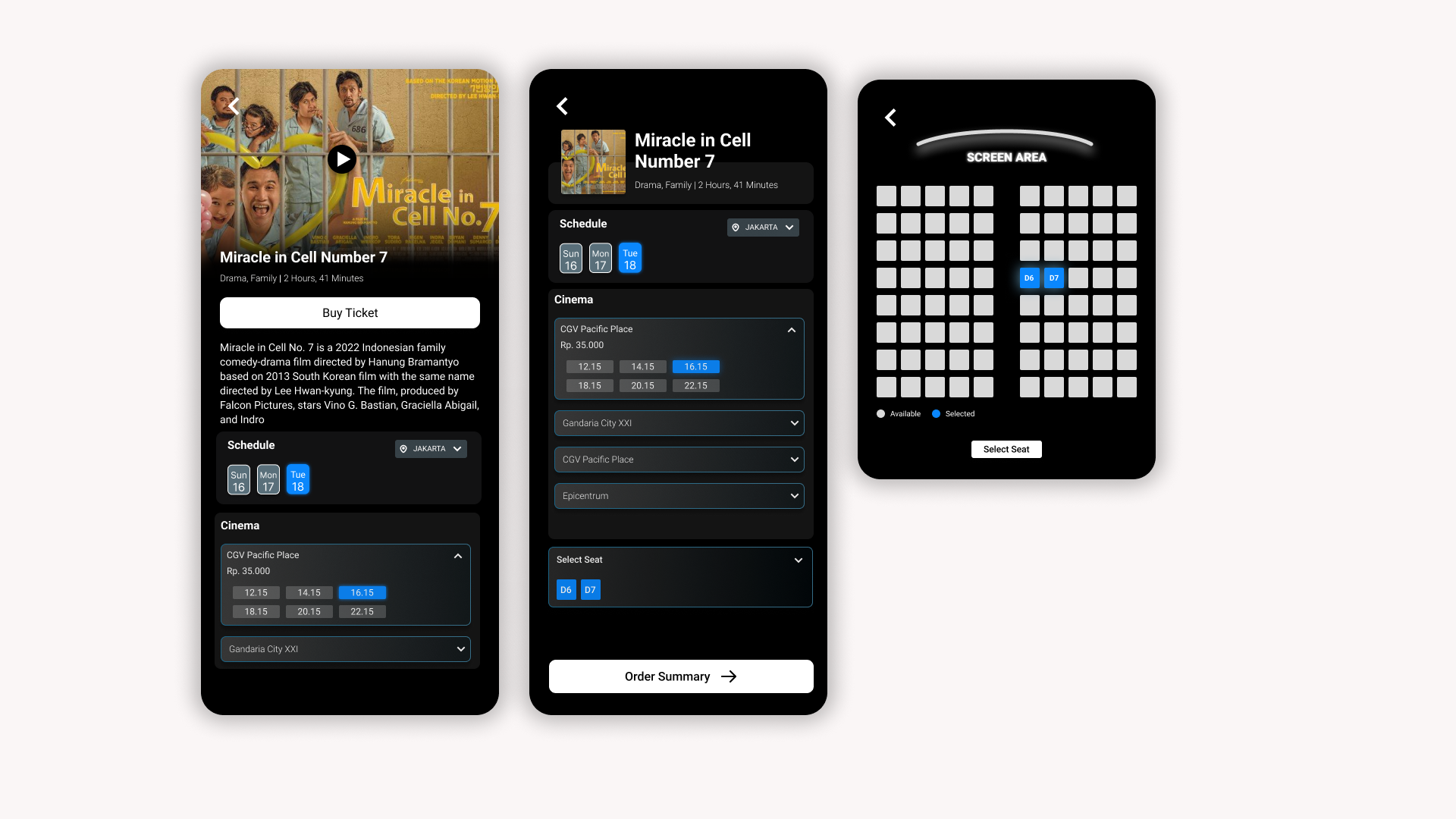 Example of Mobile App Design