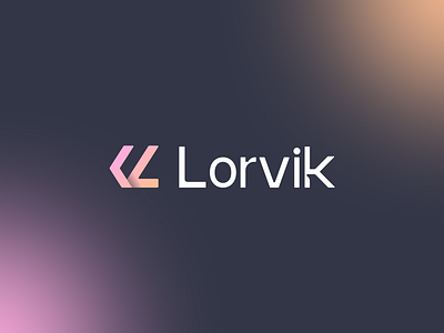 Lorvik Logo Design a lettermark brand design brand identity branding brandmark identity designer l l logo logo logo design rebranding symbol tech logo typography wordmark