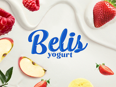 Belis yogurt — packaging design