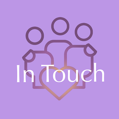 In Touch pt. 2 design illustration logo typography