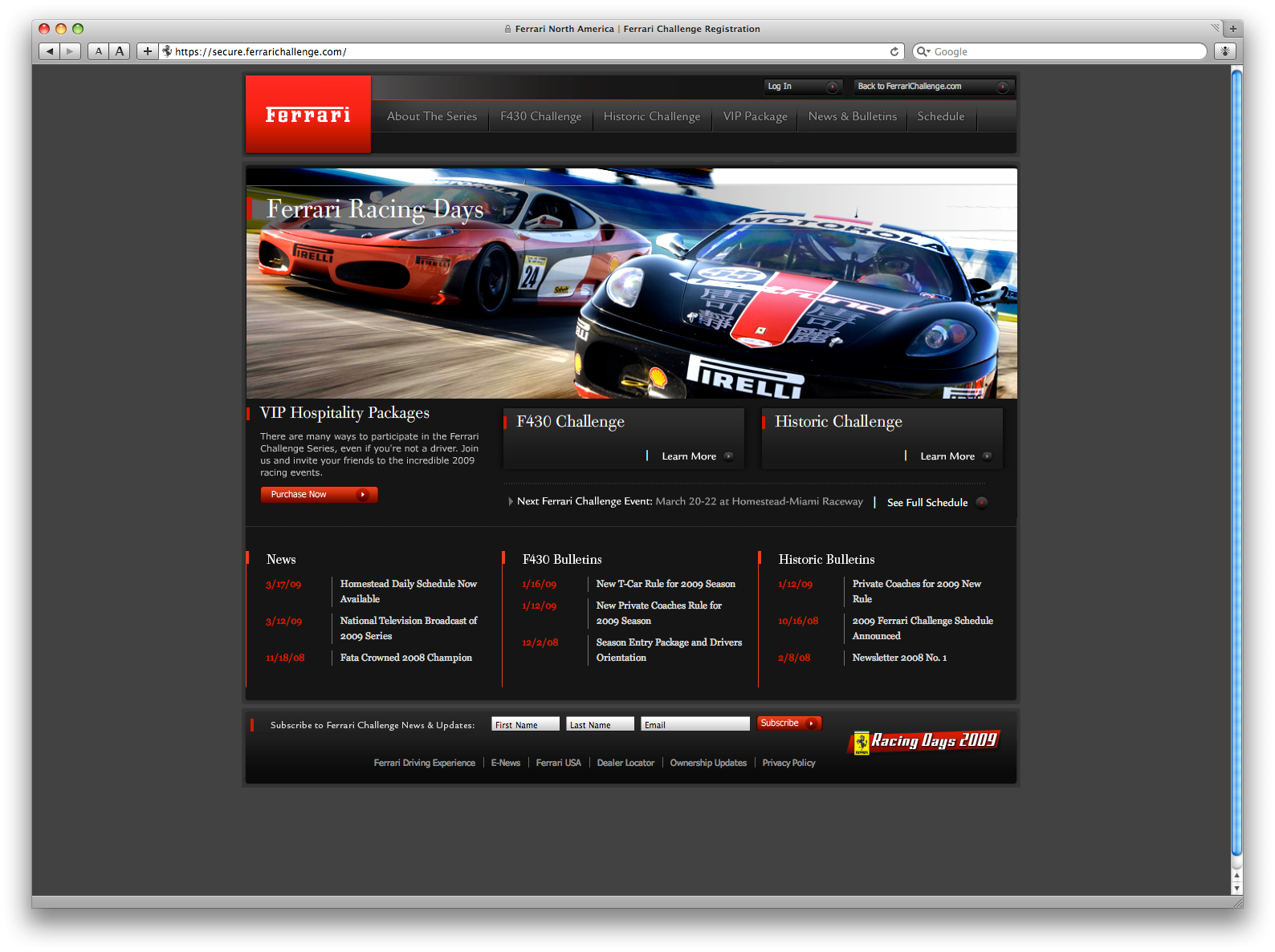 Ferrari North America Challenge