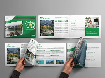 Travel Brochure Design booklet tour package brochure