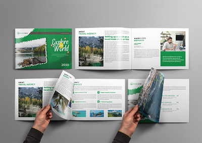 Travel Brochure Design booklet tour package brochure