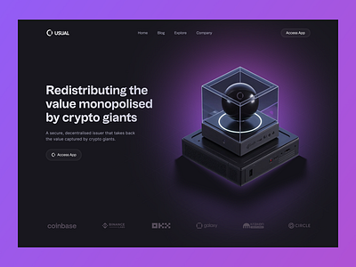 Crypto 3D Website Animation 3d animation 3d website after effects branding gif illustration interactive motion json lottie motion design motion graphics ui ui animation ui motion web design web site website animation