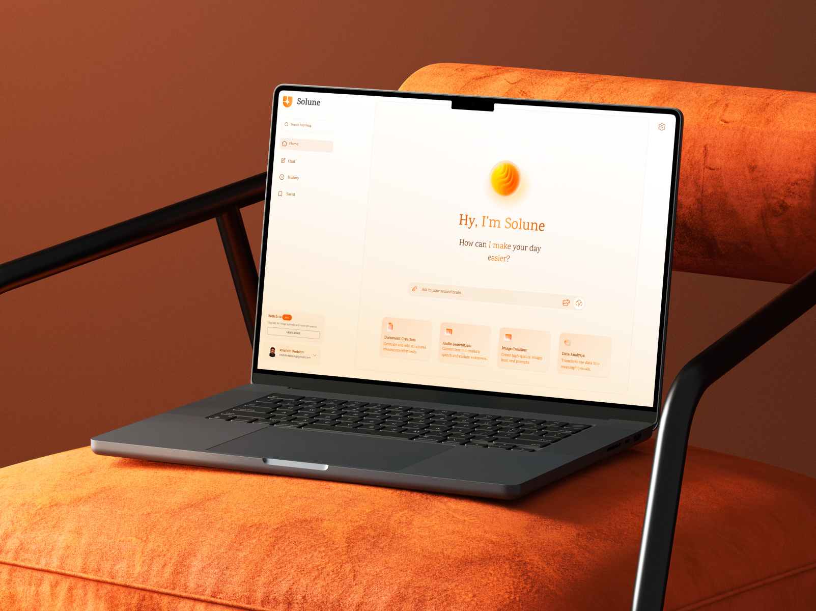 🤖Solune AI - AI Chatbot for Customer Support agentic agentic ai agents agneticai ai ux bmvsi chat interface chatbot chatgpt conversational ui design mobile app mobile design mobileapp product design ui