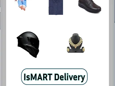 E-commerce Mobile App-IsMart Delivery design ecommerce mobiledesign online shopping ui uidesign visualdesign