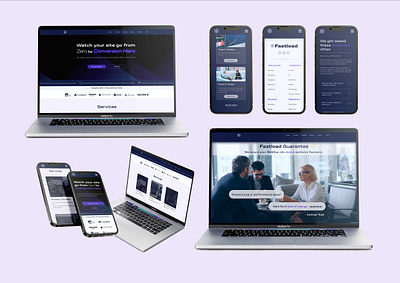 Fastload Landing Page Design Assignment ui uiux user interface user interface design uxui uxui design web design website design