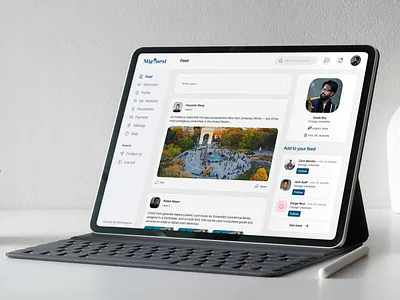 Seamless University Admission Journey dashboard edtech app figma design learning management system linkedin lms profile saas app social app social application ui ui ux designer ux web application design