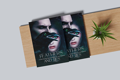 Feathers and Lies bookcoverthatconverts coverillustration custombookcover darkfantasydesign designthatsells digitalbookcover ebookcoverdesign ebookdesign ebookmarketing epicfantasy fantasyart fantasyauthor fantasybookcover kdpauthor kindlebookcover mysterynovelcover mysterywriters suspensebookdesign whodunitcoverart yabookcover