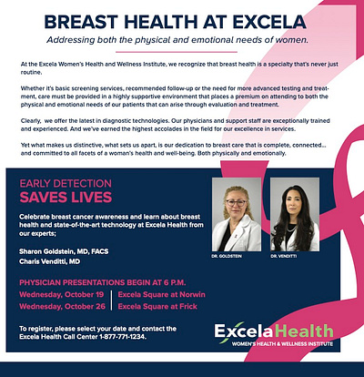 Breast Health Advertisement advertisement