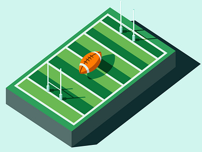 Rugby Sport Illustration ball cartoon design field game illustration rugby sport teamsport