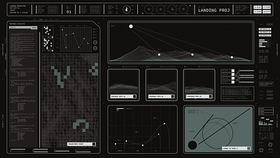 Search Ship screen UI (1) design film fui game graphic design gui ui ux