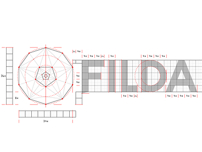 FILDA angola brand brand identity branding bruno silva brunosilva.design design filda graphic design logo logo construction logo design logo designer logo grid logotype luanda marca portugal typography vector