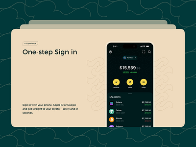 Crypto App Flow animation branding crypto crypto wallet design graphic design illustration logo nft ui ux vector wallet
