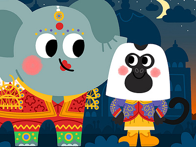 Taj Mahal animation app branding design flat graphic design icon illustration illustrator logo logo design minimal motion graphics typography ui ux vector web web design website