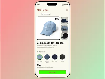 #DailyUI #Day33 #CustomizeProduct customizeproduct dailyui day33