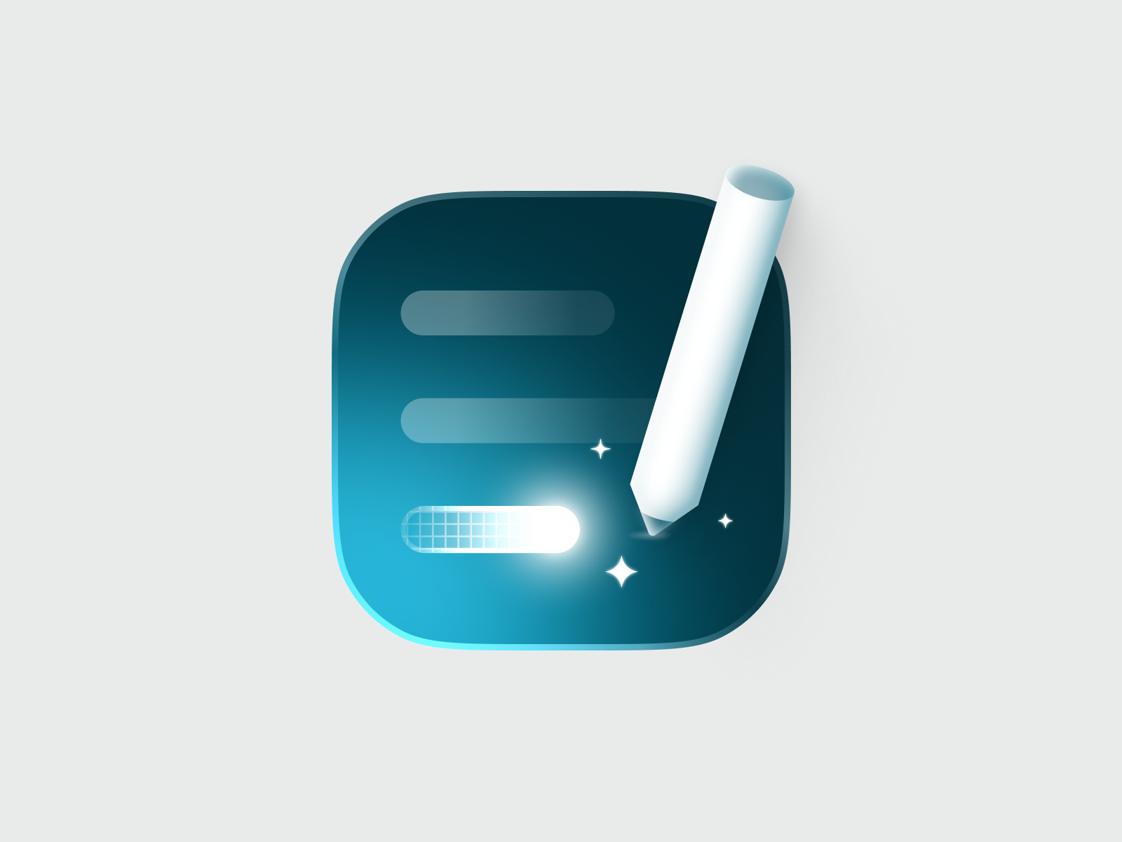 AI Essay Writer App Icon ai app store aso branding design essay figma graphic design icon illustration ios iphone logo modern pencil play market screenshots ui writer