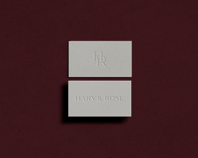 HARV & ROSE Fashion Branding brandidentity branding design graphic design illustration logo monogram typography vector