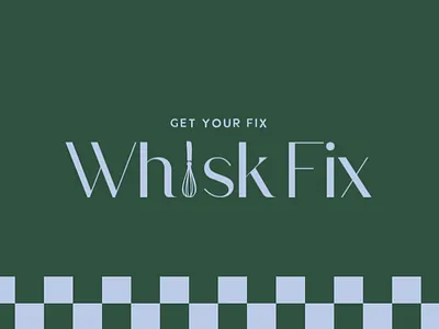 Whisk Fix - Branding aesthetic agency baked goods bakery bakery brand bakery logo branding color cute design design studio graphic design home bakery illustration logo logo design modern style sheet