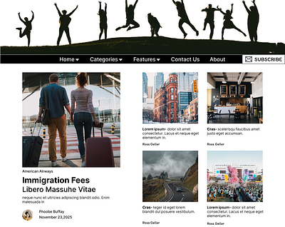 Daily UI #35 -Blog Post blog blog post daily 100 challenge daily ui ui design uiux design web design webpage website design