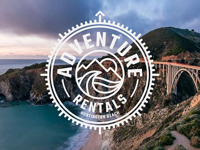 Adventure Rentals Logo Design brand identity branding logo design