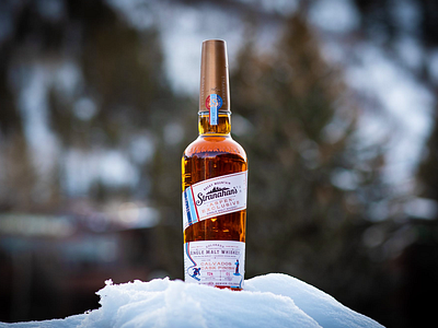 Stranahan's Aspen Exlclusive • Illustrations aspen colorado bottle fly fisher fly fishing growcase illustration packaging single malt whiskey ski skier skiing stranger stranger stranger and stranger whiskey