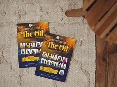 33 Hours Prayer Culture & 5th Year Anniversary Flyer - (THEM) christian anniversary flyer church flyer event promotion flyer gospel event flyer ministry flyer design praise and worship flyer prayer meeting flyer religious flyer template worship conference flyer