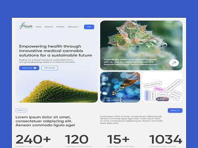 Разработка корпоративного сайта: Highland Herbals corporatesite development figma laravel medicine pills site ui uidesign ux uxdesign web webdevelopment website здоровье корпоративныйсайт медицинскаяпродукция медоборудование разработка