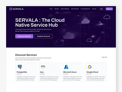 Website UI in Figma figma landing page ui