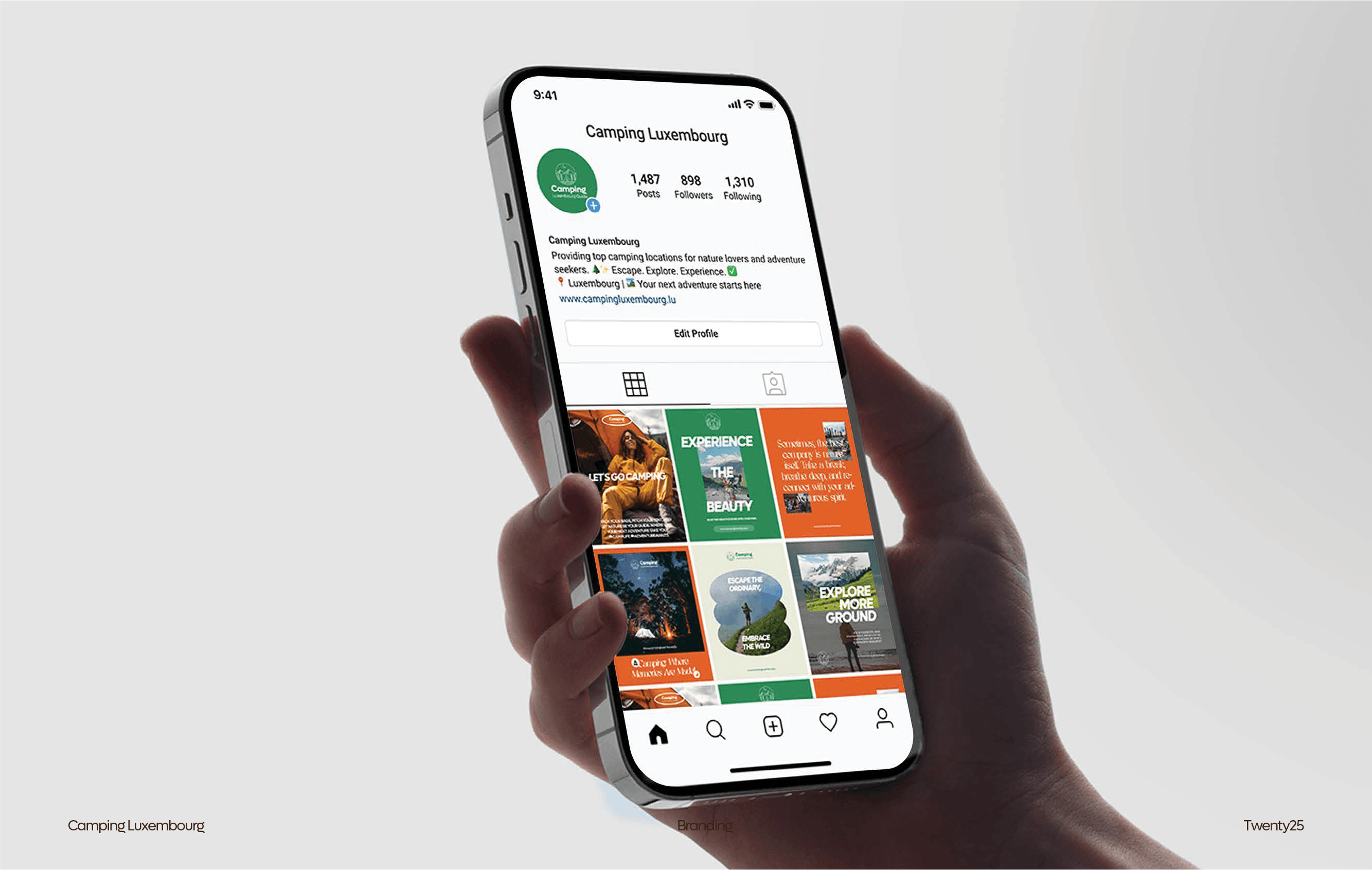 Camping Luxembourg Logo and Branding brand designer branding business branding camping logo custom logo design system logo logo design nature logo professional logo design visual identity