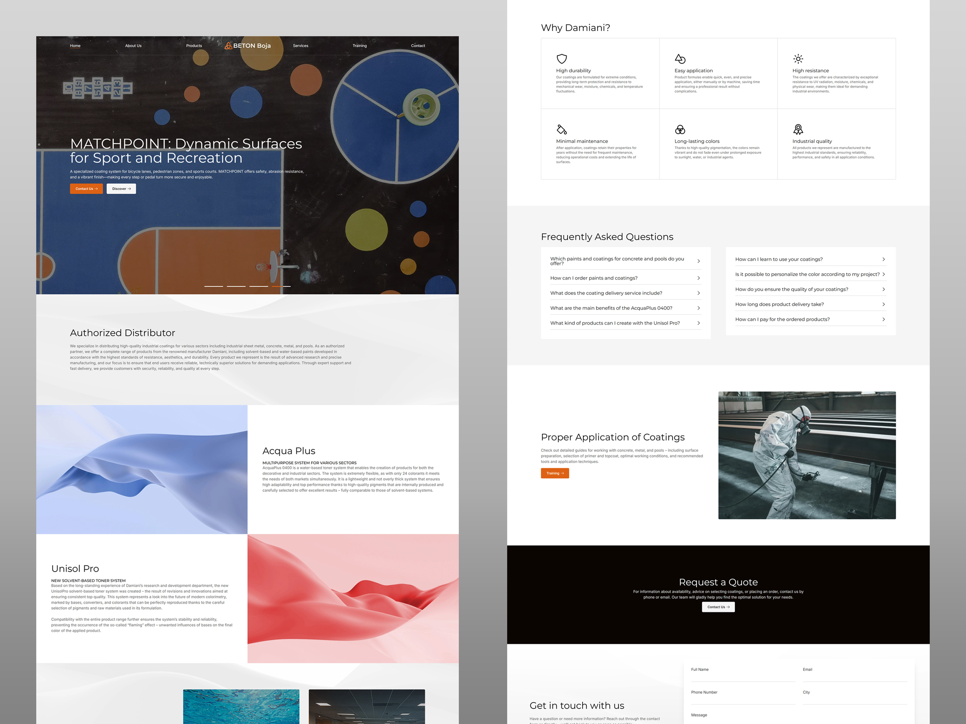 Example of Website Design