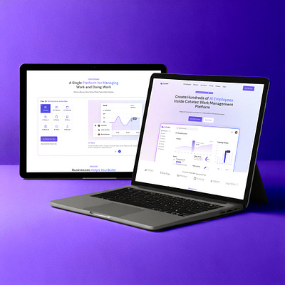 Manage AI and Human Employees in One Platform ai businesssolutions hrtech productdesign uidesign uxdesign webappdesign workmanagement