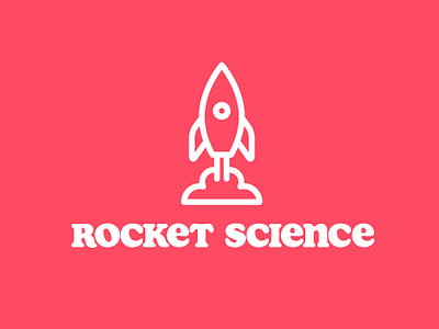 Rocket Science Logo branding design graphic design logo